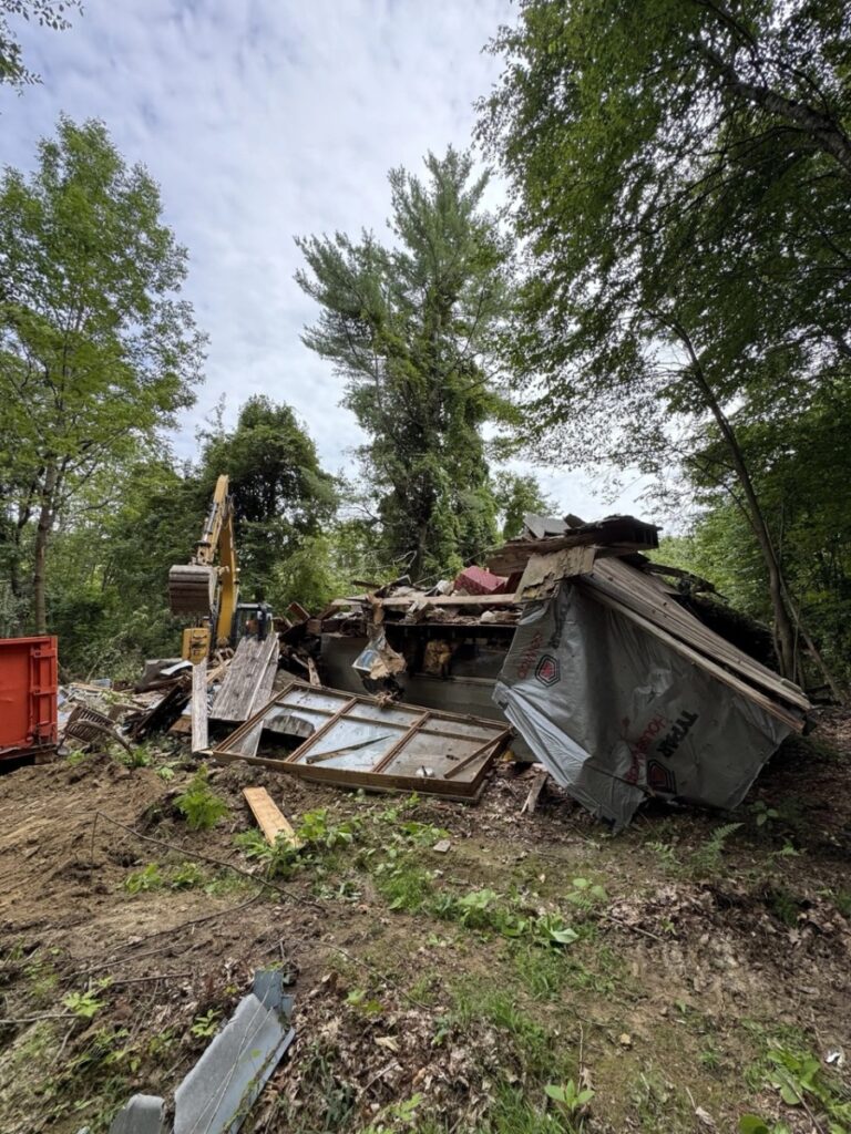 House Demolition in Hopkinton NH & Mobile Home Removal in Seabrook NH