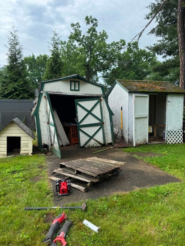 shed removal and demolition
